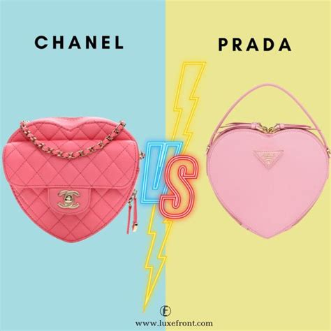 prada vs chanel clothing.